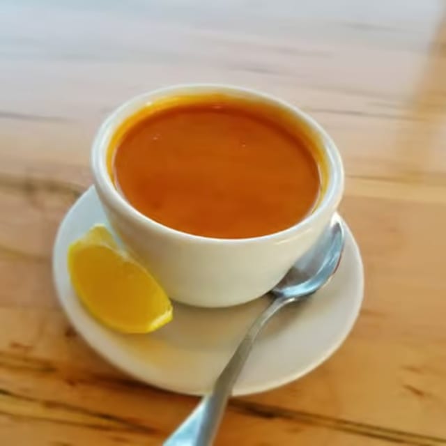 Tomato Coconut Soup.
